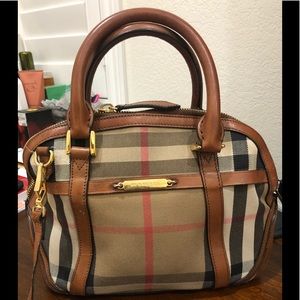 Bowling bag BURBERRY Sartorial House Check